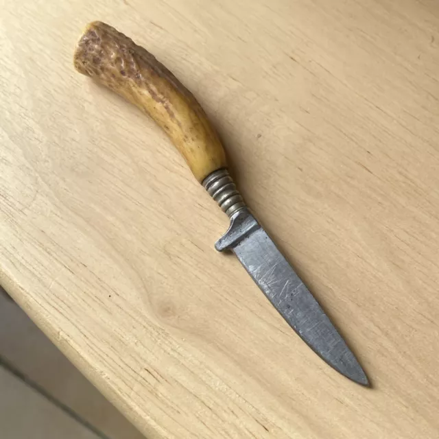 Ancien Petite Couteau De Chasse De La Forêt Noire