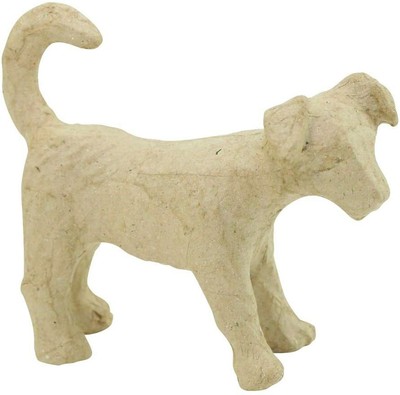 Decopatch Papier-Mache Oggetto da Decorare in cartapesta Kraft Naturale small 5 unità Carta 