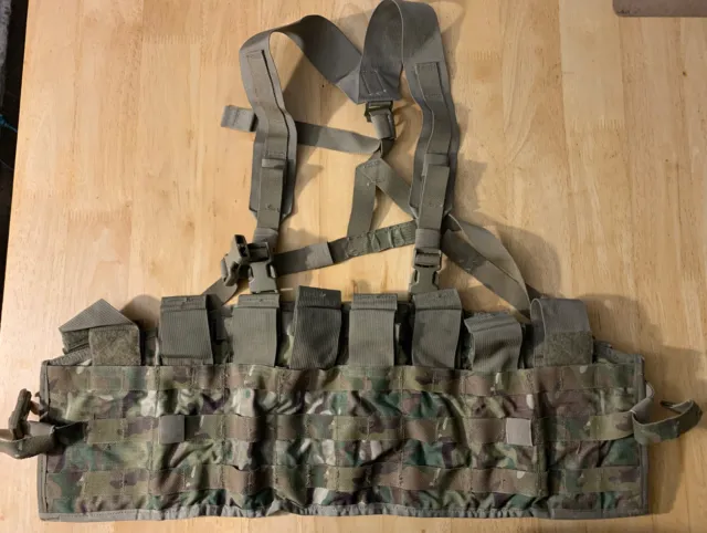 US Army Issue TAPS Tactical Assault Panel Chest Rig OCP Multicam A+ condition 