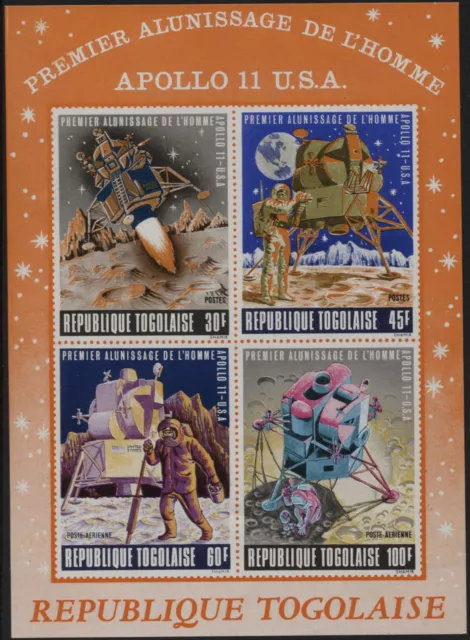 Conquista dello Spazio - Togo - Apollo XI - BF - MNH