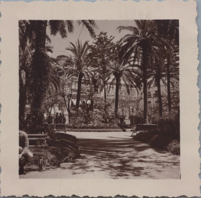 Tirage Ancien Cadix (Espagne) - Vue Générale - Original Vintage Circa 1935 - 6,5x6,5 Cm