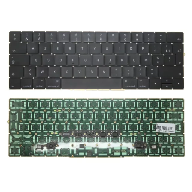 Clavier Français Azerty Pour Apple Macbook Pro Retina 13" A1706 Retina 15" A1707