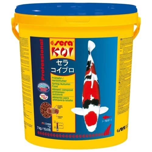 Sera 7009 KOI Professional Spring/Autumn 15.4 lb 7 kg Pet Food Size