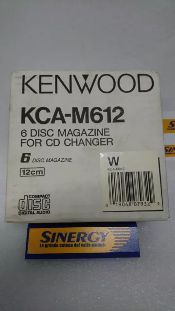 KENWOOD KCA-M612 contenitore 6 compact disc per caricatore multi CD per auto 