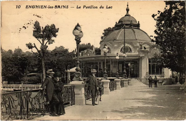 CPA Enghien les Bains Le Pavillon du Lac FRANCE (1308404)