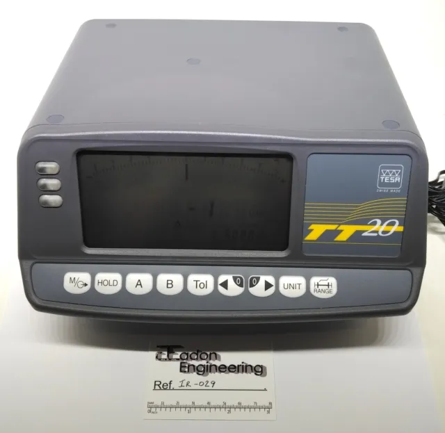 Brown & Sharpe TESA TT 20 Electronic Length Measuring Instrument, 04430009.