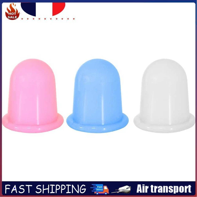 Silicone Cupping Therapy Kit Anti Cellulite Vacuum Cup Transparent for Body Care