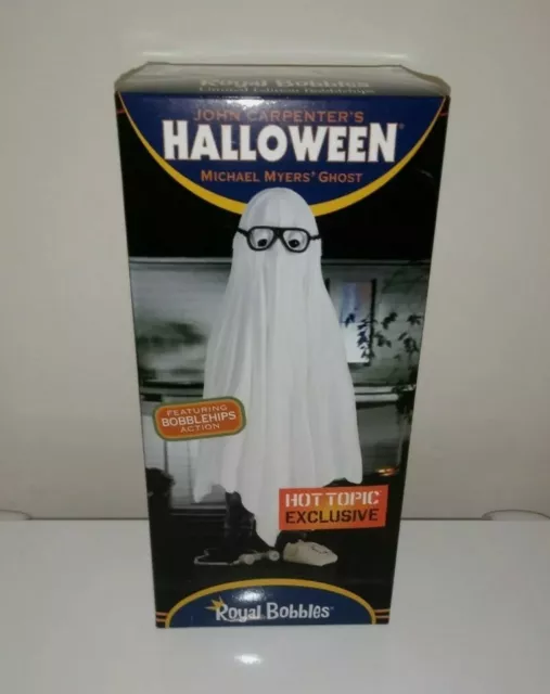 John Carpenter's Halloween MICHAEL MYERS GHOST Royal Bobbles Hot Topic Excl New