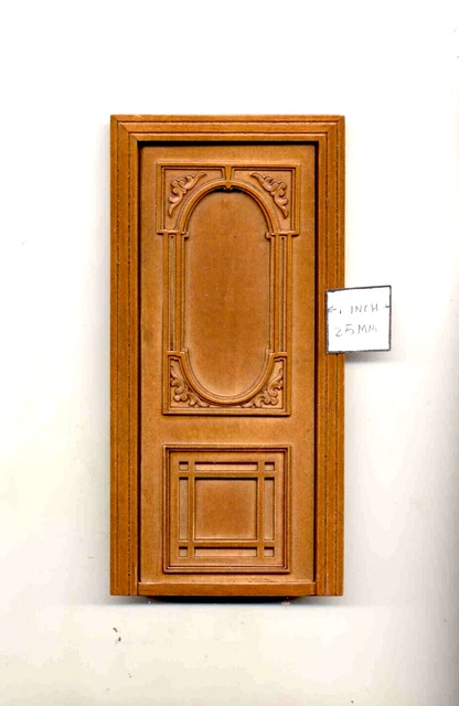 DOOR -  Exterior - by Bespaq  817NWN  dollhouse miniature 1:12 scale