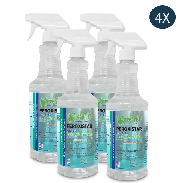 HYDROGEN PEROXIDE ALL Purpose( Toilet, Carpet,Glass,Stain) Cleaner 32