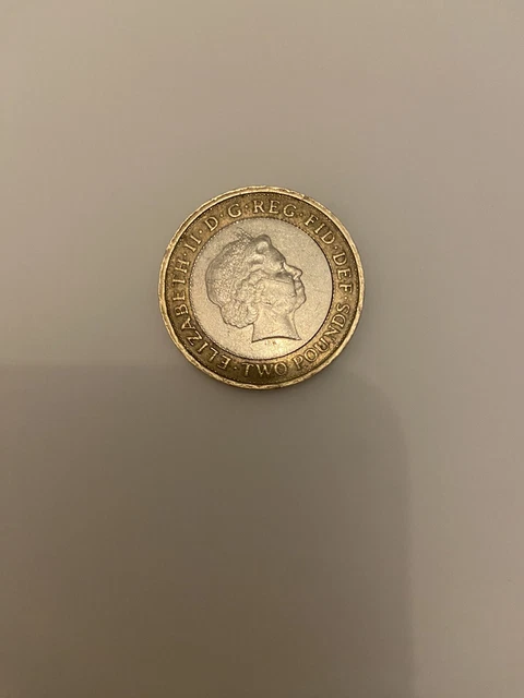 £2 Two Pound Coin (1807) Abolition of Slavery 2007 RARE With 3 Errors