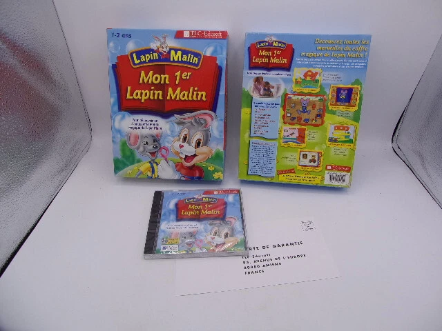 Jeu PC Lapin Malin Les Pirates Des Maths – CP à CE2, Big Box FR, Bon État