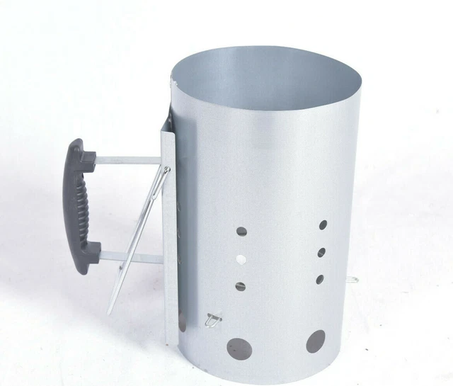 Set Accensione Weber Rapidfire - Camino 32 Cm, 2 Kg Bricchette Carbone, 6 Accendini - Per Grill A Carbonella - Foto 9