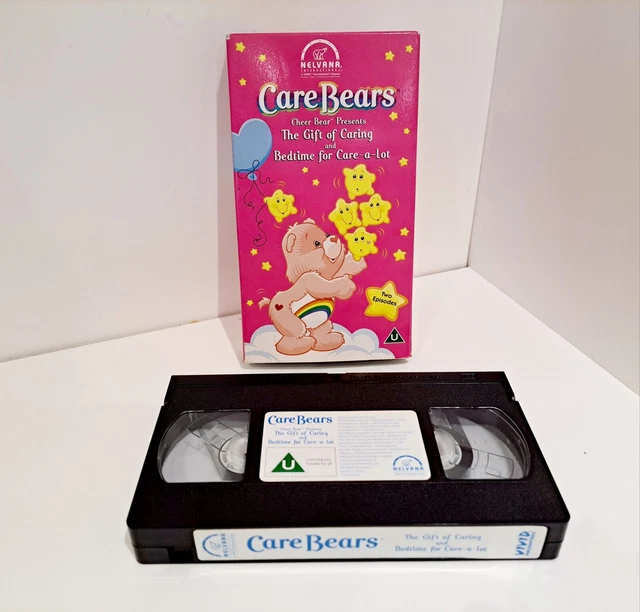 CARE BEARS BEDTIME for CareALot VHS video tape vivid imaginations