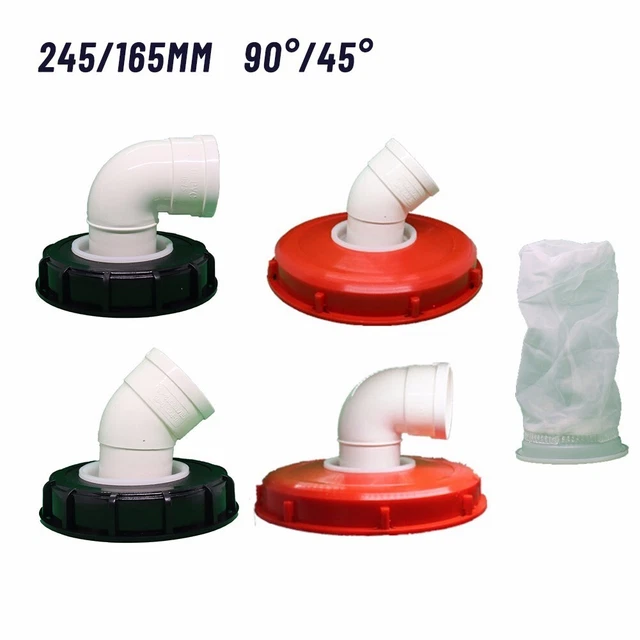 4 Filtres IBC Nylon 25cm - Maille 200 Pour Eau De Pluie - Filtre Couvercle IBC - Utilisation Chimique/Industrielle - 11