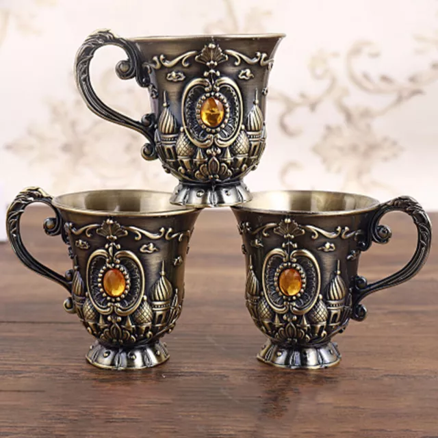 Medieval Inspired Embossed Wine Cup - Ideal for Renaissance Fairs