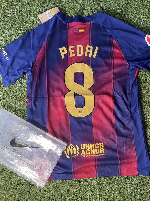 FC Barcelona Dri-Fit ADV MAtch Shirt Uit 2025-2026 Pedri 8 (Champions League