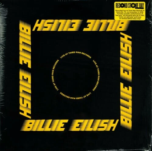 Billie Eilish:Live At Third Man Records Blue Vinyl LP RSD 2020