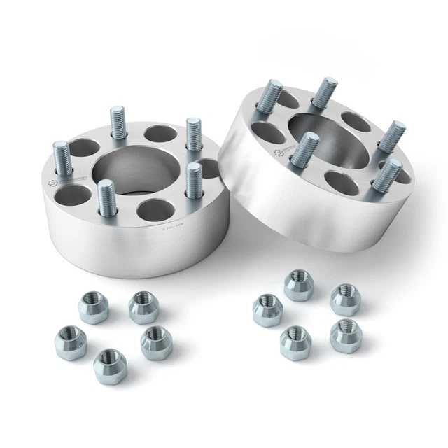 2pc 1.5" 5x150 Hubcentric Wheel Spacers fits Lexus LX570 LX470 14x1.5 Stud Nuts