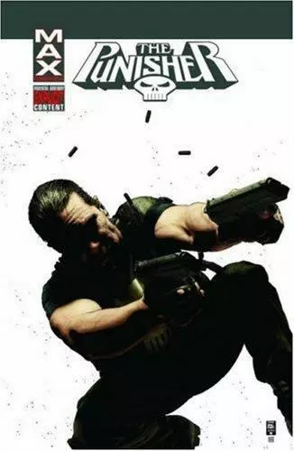 Punisher MAX Vol. 5: The Slavers comes new in bag explicit content Marvel.