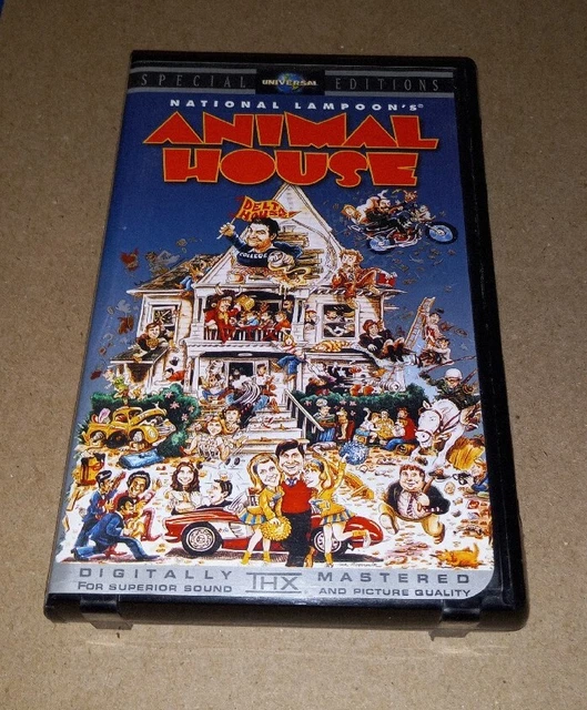 NATIONAL LAMPOONS ANIMAL House VHS 2000 20th Anniversary Special