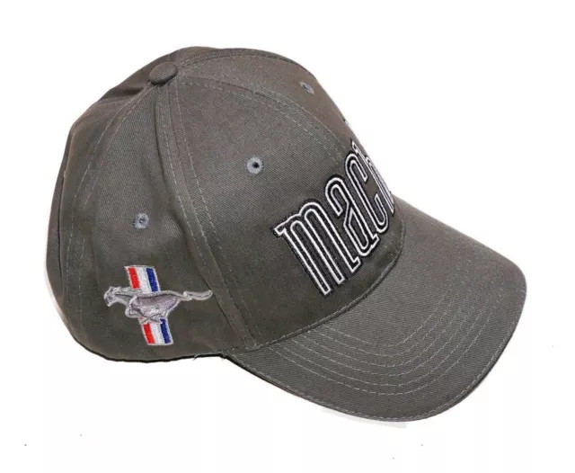 Mach 1 Mustang Hat - Cool Mustang Mach 1 Baseball Cap - High Quality Embroidery!