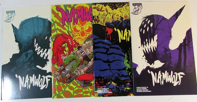Namwolf Lot of 4 #2,3b,4,4b Albatross (2017) NM 1st Print Comic Books
