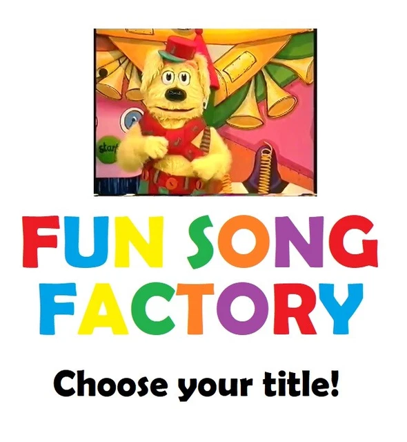 FUN SONG FACTORY Children's PreSchool Kids SingALong Vhs Video
