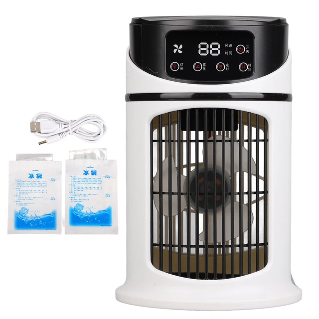 Protable Computer PORTABLE MINI AIR Conditioner Mobile Air Cooler Fan Water Cooling Fan ...