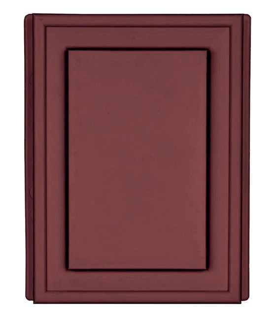 Timbre de 6"" mini montaje cara sólida bloque J rojo granero 124 revestimiento de vinilo Centroamérica