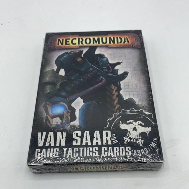 NECROMUNDA VAN SAAR Gang Tactics Cards OOP EUR 31,60 - PicClick FR