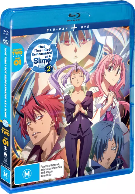 DVD Anime That Time I Got Reincarnated As A Slime Season 1+2 +Tensura  (1-61)+OVA