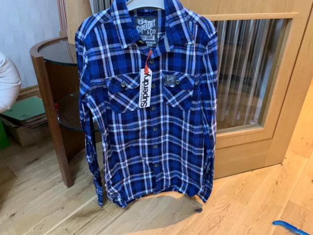Chemise homme superdry taille Xs