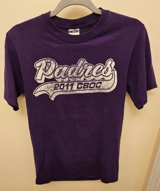 Womens small purple T-Shirt 2011 CBDC Padres