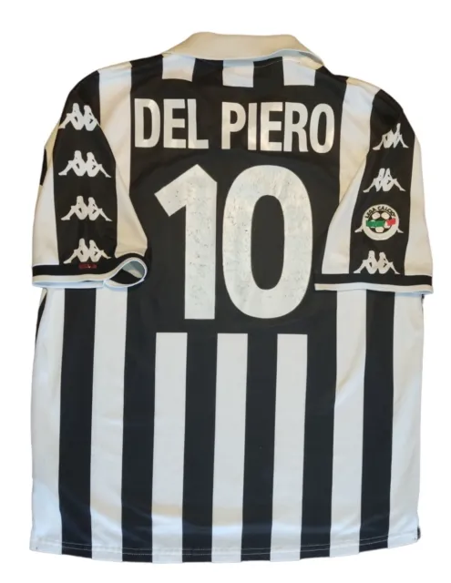 Maglia Juventus Del Piero 1999-2000 Kappa Gara shirt jersey toppa lega calcio XL