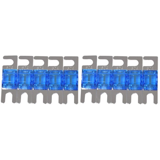 10 Pcs Fusibles De Rechange Automobiles Bricolage Anl Porte-fusible Type