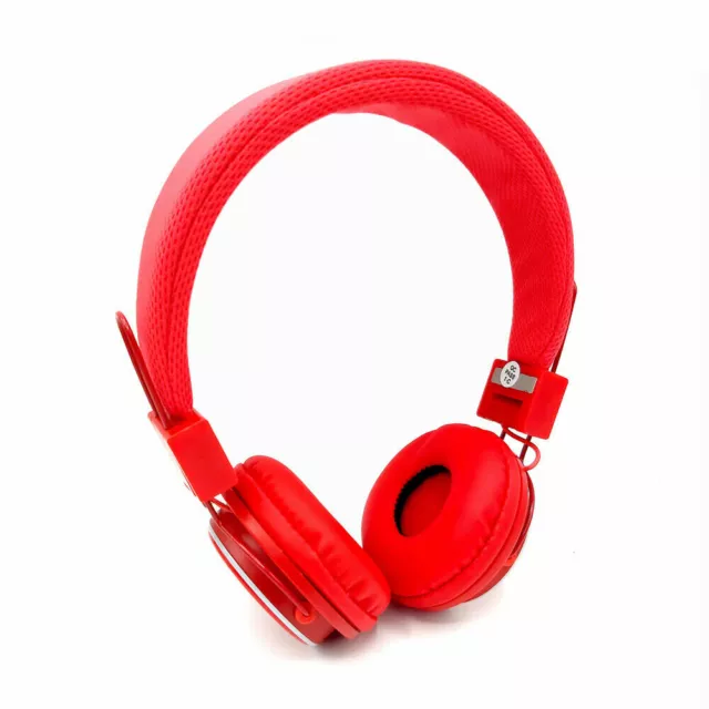 Auriculares Bluetooth Con Microfono Fm Radio Aux 3.5 Mm Sd Wireless Plegables 3