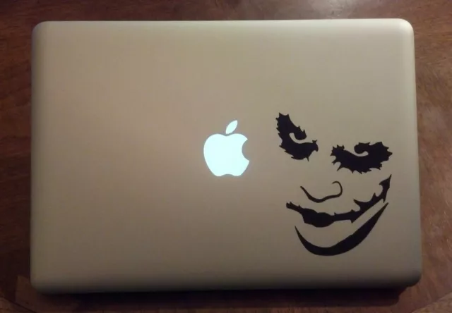 JOKER BATMAN DARK Knight Vinyl Sticker Decal Macbook Pro laptop awesome ...
