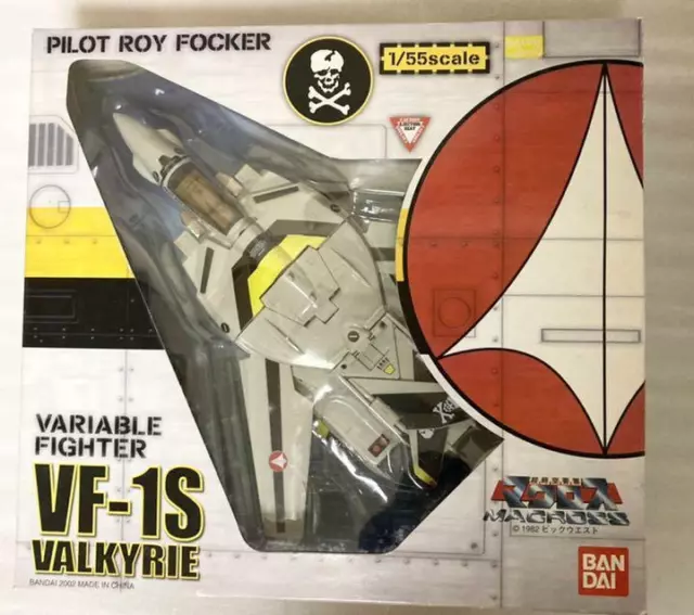 Macross Valkyrie VF-1S Roy Focker Bandai 1/55 scale Action Figure