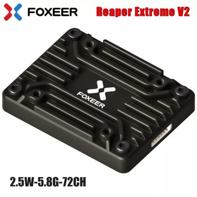 Foxeer 5.8G Reaper Extreme V2 2.5W High Power 72CH VTX FPV Video Transmitter