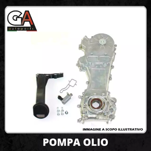 Pompa olio motore Fiat 1.3 multijet euro 5 Alfa Romeo Lancia con Sensore