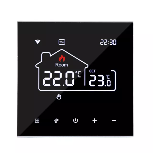 WIFI Thermostat TUYA für Fußbodenheizung Raumthermostat Digital Touch LCD 2023