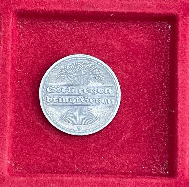 Deutsches Reich 50 Pfennig Sich Regen Bringt Segen MÜNZE DEUTSCHES REICH 1921 50 Pfennig Weimarer Republik sich regen