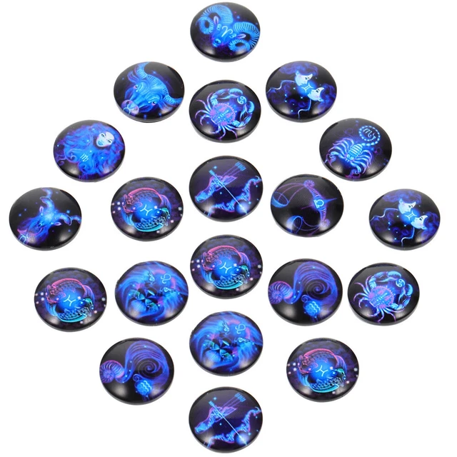 100 Pcs Round Lampwork Beads Time Patch Bracelets Beads Hanging Pen