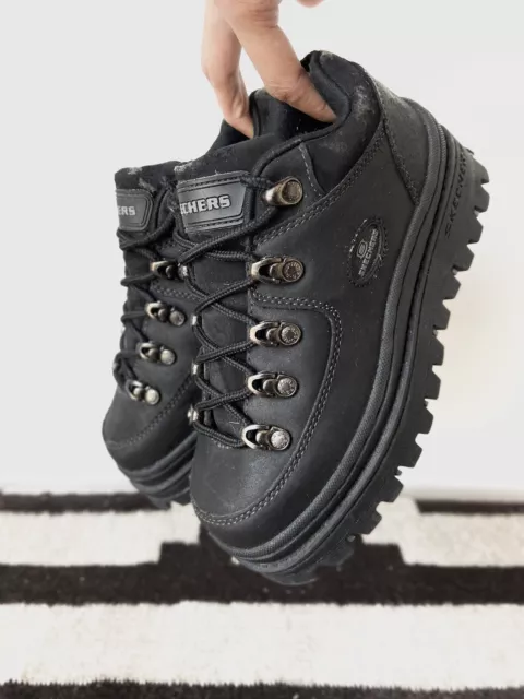 estudiar Arroyo Debería VINTAGE SKECHERS 90S Y2K Platform Chunky Jammers Tough Shoes Women's Sz 7  US $148.00 - PicClick