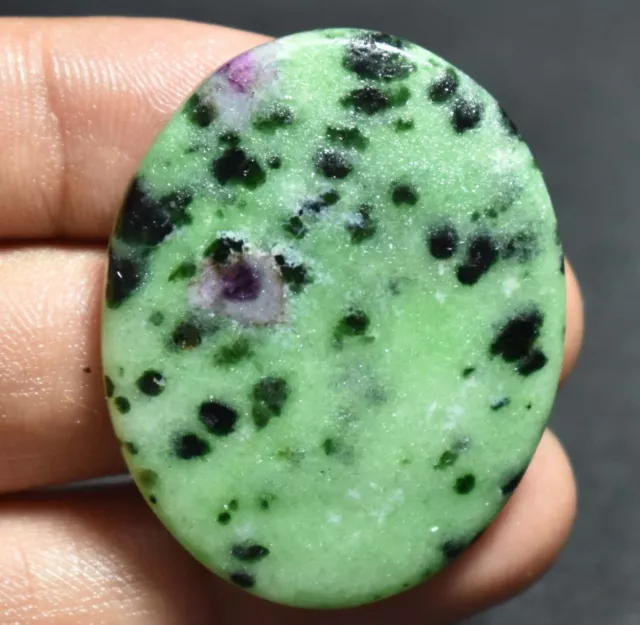 57.60 CT Naturel Rubis En Zoïsite non Traité Cabochon Africain Vrac Pierre Gemme