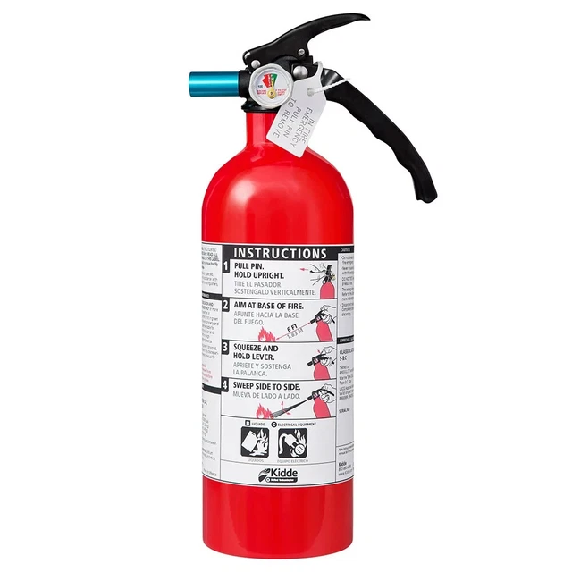 2 PACK Kidde Auto Fire Extinguisher, UL Rated 5-B:C, Model KD61-5BC SALE