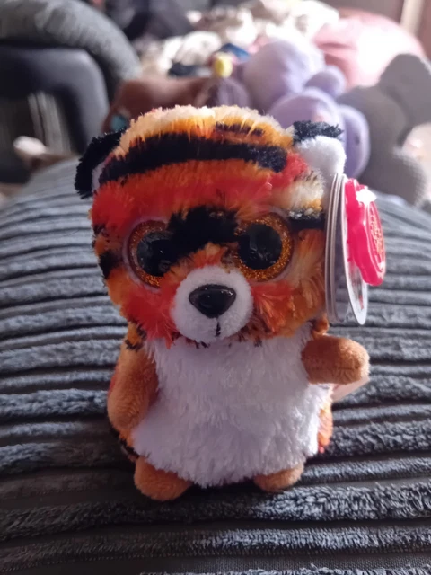 KEEL TOYS MINI Motsu Eden The Tiger, Mini Plush Soft Toy, BNWT £6.50 ...
