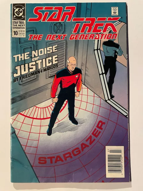 Star Trek: The Next Generation Comic Book #10 & Star Trek #12 (1990) DC Comics