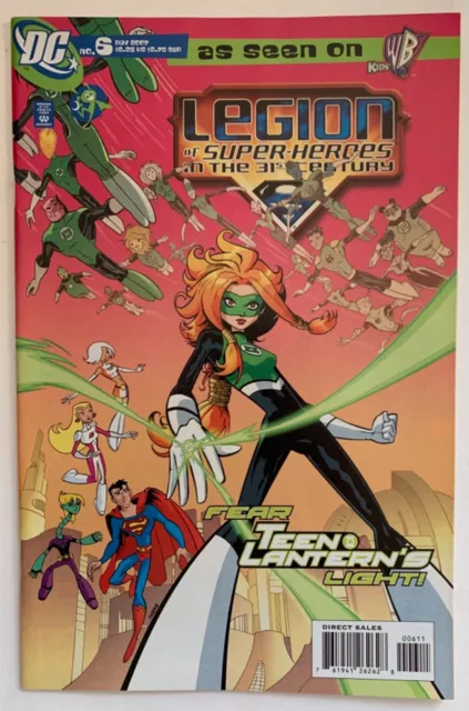 (2009) Legion of Super Heroes in the 31st Century #6 1st Teen Lantern! RARE!